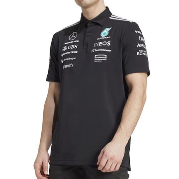 8%22附發票 f1賽車周邊 賽車衣服 內搭短袖 apxgp F1t恤F1賽車AMG車隊同款短袖T恤polo衫可免費定制