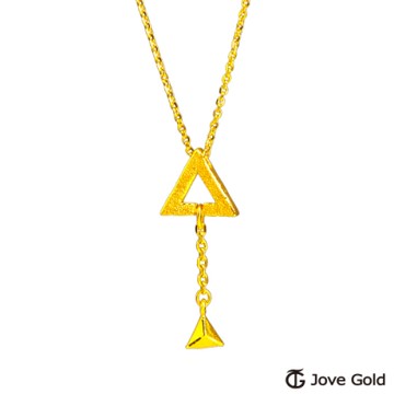 JoveGold漾金飾 契合黃金項鍊