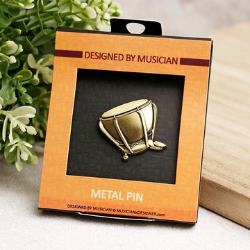 MD 迷你樂器別針 定音鼓 Timpani