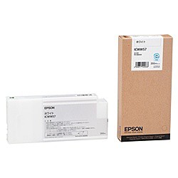 EPSON [ICWW57] インクカートリッジ ホワイト 350ml (PX-W8000用)