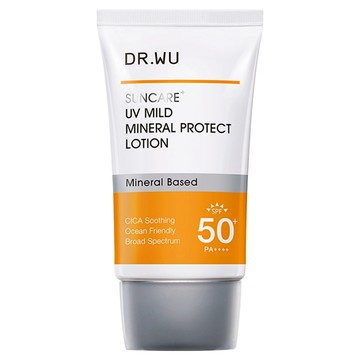 DR.WU 達爾膚 低敏物理舒緩防曬乳  35ml  1條