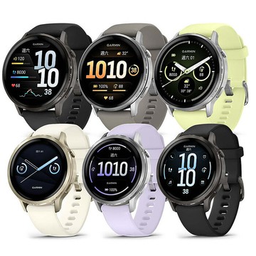 GARMIN Venu 4 GPS智慧腕錶41mm 極致黑