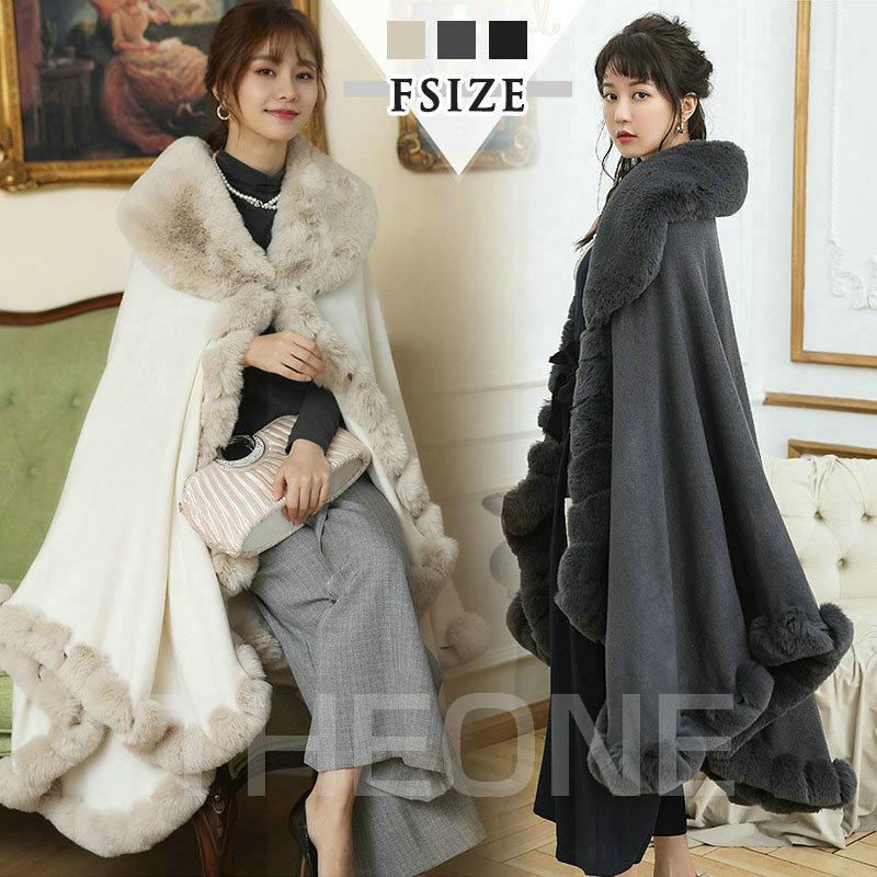 セシルマクビー CECIL McBEE ポンチョ コート ケープ リボン