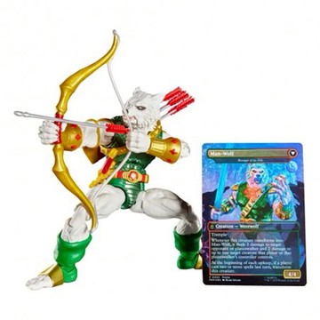 (孩之寶 Hasbro)孩之寶 漫威 MARVEL 蜘蛛人 曼狼 MAN-WOLF 傳奇x魔法風雲會 卡牌組