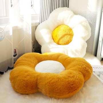 ins蒲團坐墊 地上日式坐墩坐墊 客廳屁股墊子 簡約榻榻米飄窗地墊座墊 沙發靠墊 地闆坐墊 宿捨神器 毛絨坐墊 飄窗坐墊