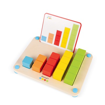 法國Janod - 小小STEAM系列-數量棒-(福利品出清/盒損)