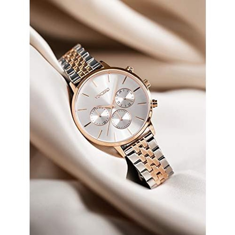 Vincero Women's Luxury Kleio Watch (Rose + Silver)並行輸入品