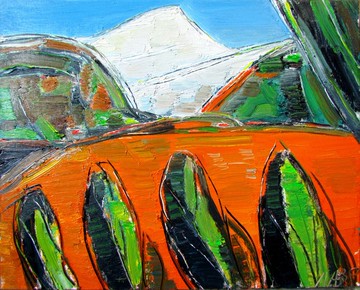 Mountain Art,Winter mountain peak,Himalayan landscape
