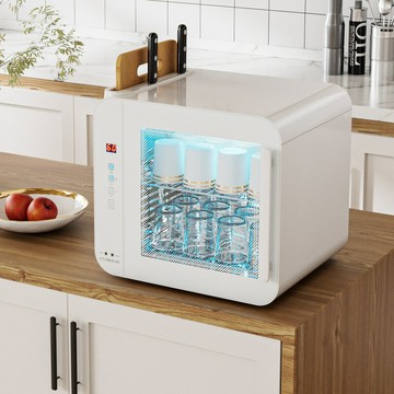 開公司票/免運 不銹鋼消毒櫃家用小型奶瓶奶嘴茶杯桌面臺立式廚房碗筷碗櫃 YJ/AL9/12 公司貨 快速出貨