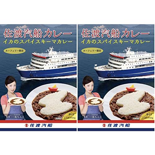 一条もんこ監修 佐渡汽船イカキーマカレー 150g (2個)