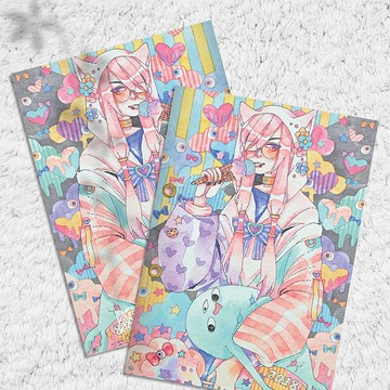 貝斯貼紙簿(大)1入