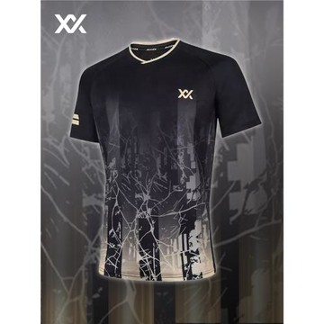 MAXX瑪速正品新款速干羽毛球服透氣大賽服圓領時尚訓練服男女同款