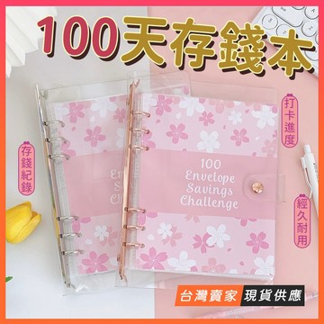 台灣出貨🔥理財收納本 100天存錢本 情侶存錢計畫 韓國存錢本 儲蓄 預算本 存錢習慣養成 原子習慣 外幣收納 鈔票收納