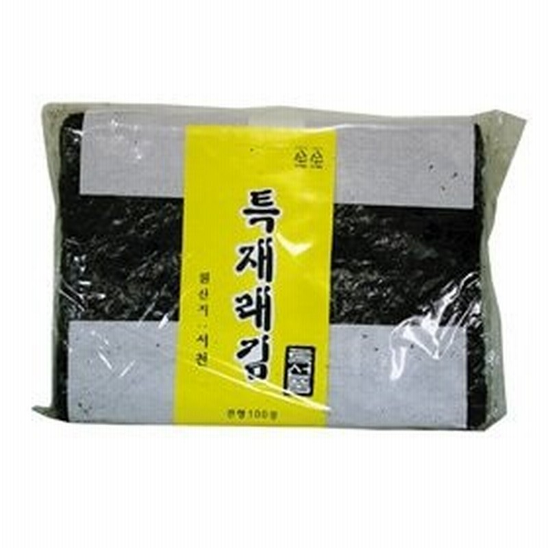 在来海苔焼き用味付けなし(100枚) 韓国のり 韓国海苔 韓国食材 通販 LINEポイント最大1.0%GET | LINEショッピング