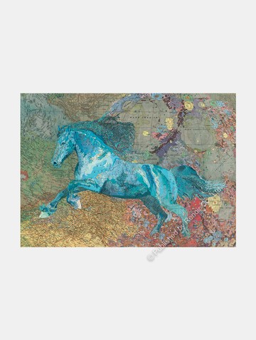 馬上有吉/Map Art/Matthew Cusick/2000片/HEYE