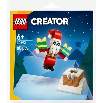 [樂享積木] LEGO 30692  聖誕老人煙囪熱 / 爆米花人偶抱枕