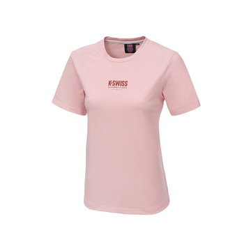 短袖T恤 26SS TEE 21 W 短上衣 女短袖上衣 粉紅色 1913684-667