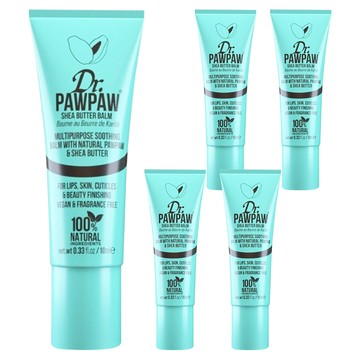Dr.PAWPAW 台灣公司貨 乳木果修護霜護唇膏  5個  10ml  透明色/果香