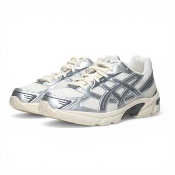 ASICS 慢跑鞋 GEL-1130 奶油 銀 復古 情侶鞋 男女 1203A899101