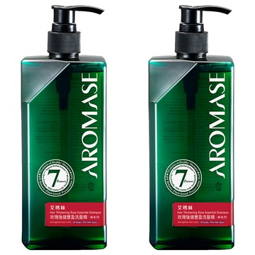 AROMASE 艾瑪絲 玫瑰強健豐盈洗髮精  400ml  2個