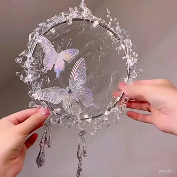 台灣熱賣小紅書衕款DIY水流夢幻蝴蝶燈材料包高顔值小夜燈送閨蜜 8JMP