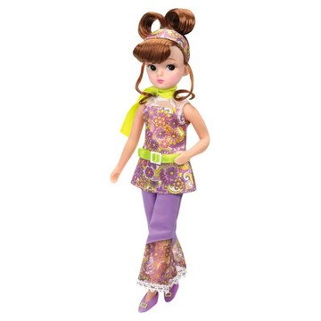 TAKARA TOMY Licca 莉卡娃娃 復古莉卡 瑪格麗特洋娃娃 LA91414  混和顏色  1個
