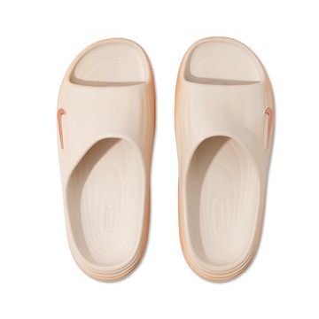 Nike ReactX Rejuven8 Slide 女 米橘 緩震 微厚底 休閒 運動 拖鞋 HV4484-800