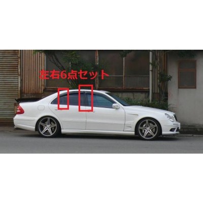 BENZ メルセデス ベンツ W211 Eクラス セダン用 リアルカーボン ピラー