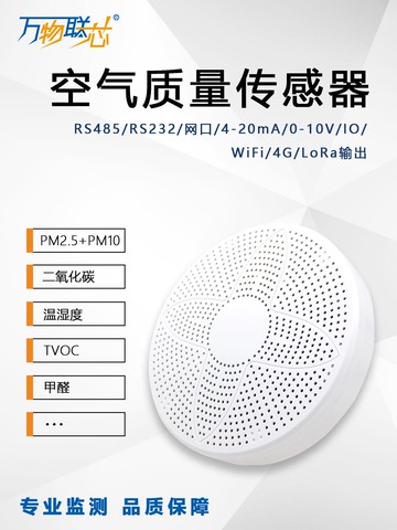 {可打統編 保固一年}樓宇空氣質量檢測傳感器公廁異味VOC氨氣PM2.5環境氣體濃度檢測儀