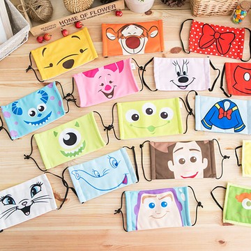 迪士尼大尺寸雙層防塵口罩