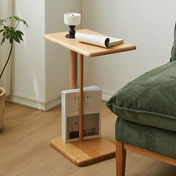 邊幾 沙髮邊幾 小戶型全實木可移動沙髮邊幾客廳北歐簡約小茶幾置物架臥室床邊櫃 逸雅家居館