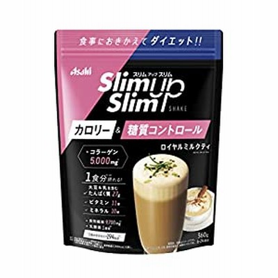 スリムアップスリム シェイク ロイヤルミルクティー 360g アサヒグループ食品