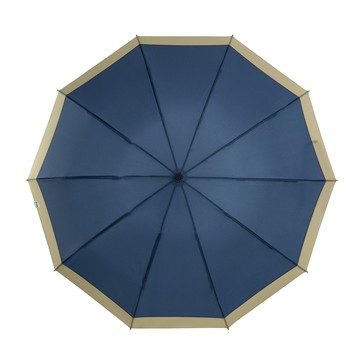 boy umbrella 【德國boy】撞色強韌抗風反向傘（海霧藍）