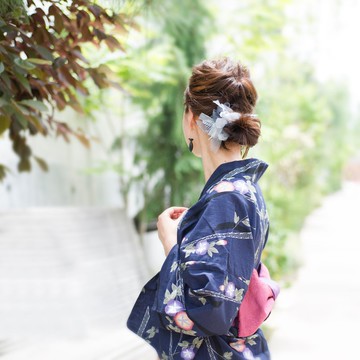 迷你 || Demekin || 彩色花髮大腸髮圈