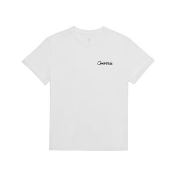 CONVERSE SORONA JERSEY CLASS TEE WHITE 短袖上衣 女 白色-WCH664-001