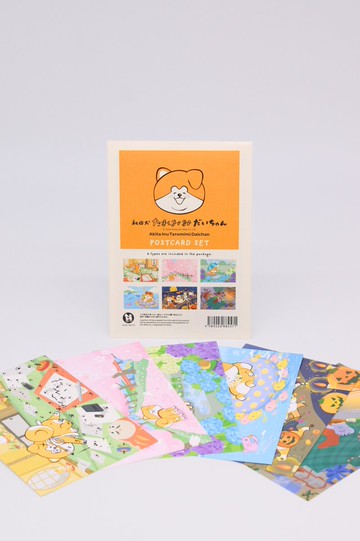 【秋田犬「Dai-chan」】明信片六張組