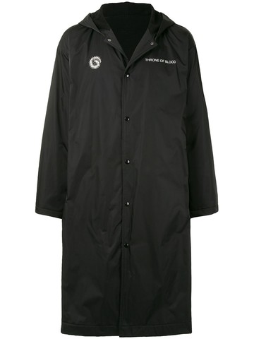 Undercover - graphic-print hooded parka - men - Polyester - 3 - Black