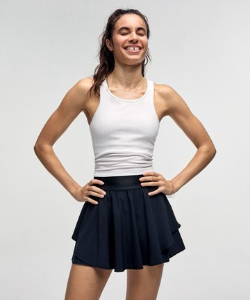 Ebb to Street Cropped Racerback Tank Top Light Support, B/C Cup Size 8