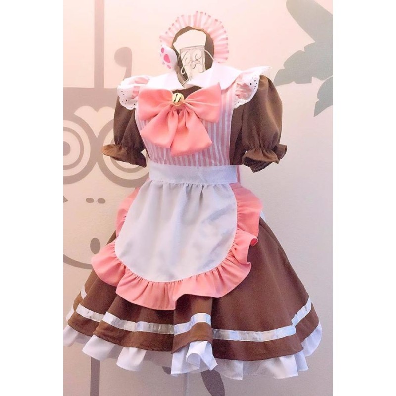 メイド服 アリス風 コスプレ ハロウィン フリル ワンピース ヘアバンド エプロン 可愛い 鈴 スウィート風 LOLITA ハイウエスト |  LINEブランドカタログ