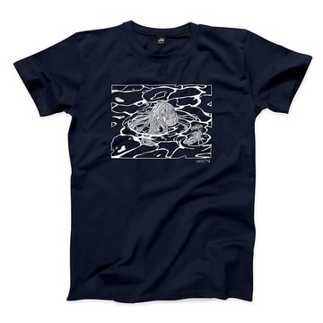 夏日好閨蜜 - 藏青 - 中性版T恤