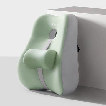 台灣現貨速發靠背腰靠 辦公室腰墊 座椅護腰腰枕 工位久坐靠腰墊 腰部支撐靠墊 頂腰式辦公靠墊 人體工學 久坐舒適 科學護腰