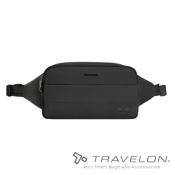 【Travelon 美國】ROAM防盜斜肩包-聯名款『黑』TL-43678A 戶外 露營 休閒 時尚 旅遊 防盜 背包