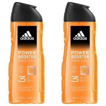 adidas 愛迪達 男性三合一潔顏洗髮沐浴露 極限釋放  400ml  2瓶