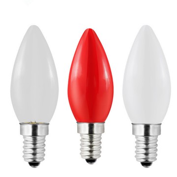 LED神明燈 蓮花燈 1入 4LED 神檯燈 E12 供神燈蠟燭燈 佛燈 燭台燈 燈泡【DJ274】