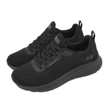 Skechers 工作鞋 Squad Chaos SR 女鞋 黑 灰 抗油 止滑 瞬穿科技 108247BLK