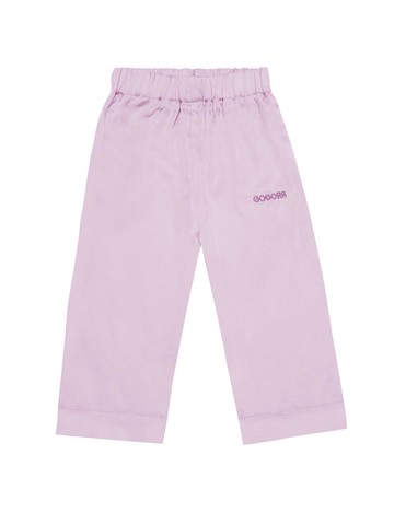 Premium Logo Banding Children's Pants [PURPLE]