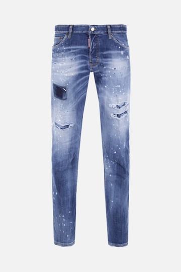 DSQUARED2 Cool Guy cropped distressed-effect jeans Man