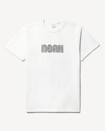 Noah Cascade Logo Tee White / M