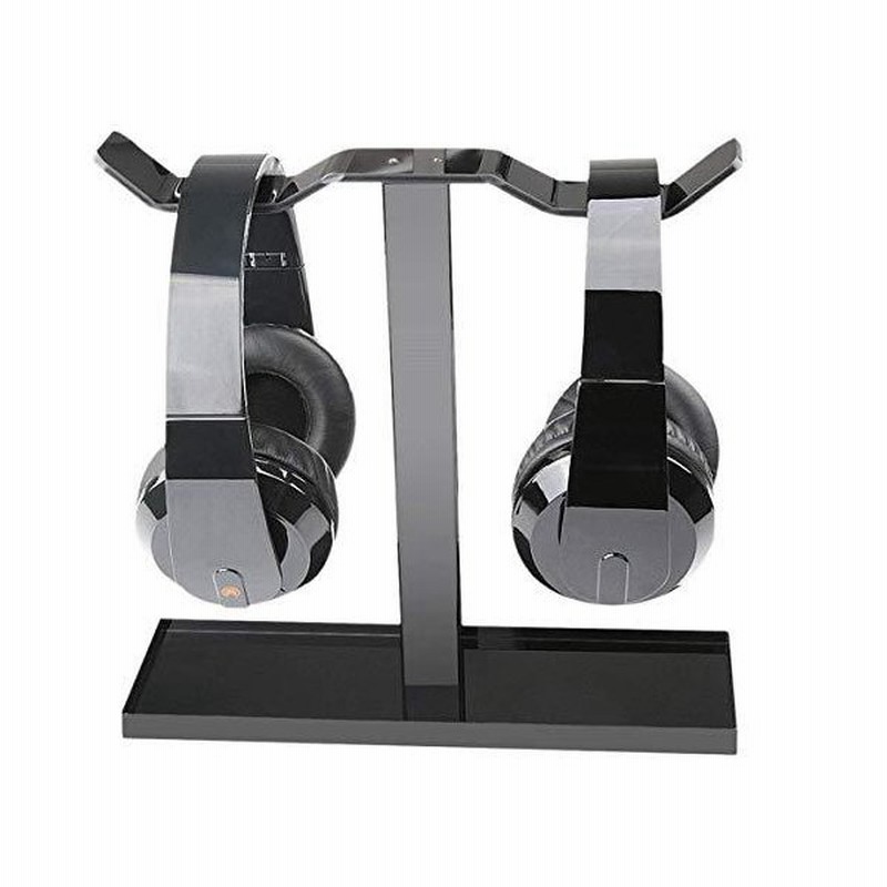Pesine ヘッドフォンホルダー ヘッドフォンダブルスタンドベース ヘッドホンスタンド ヘッドホンフック フックヘッドホン収納 ヘッドセットスタンド 通販 Lineポイント最大0 5 Get Lineショッピング