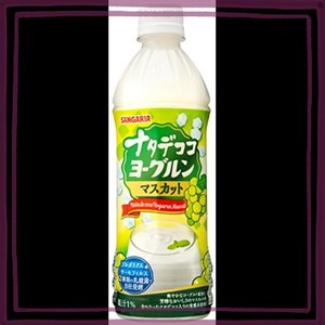 サンガリア ナタデココヨーグルンマスカット 500ML ×24本